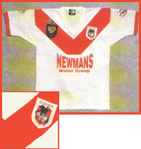 Newmans sponsored jersey - St George rugby league history