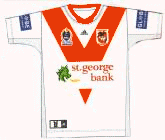 Adidas jersey - St George Dragons rugby league history