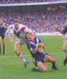 Ainscough 1999 grand final head high - St George Dragons rugby league history