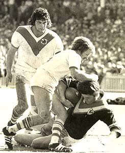 Robert Stone & John Bailey in 1977 - St George Dragons rugby league history