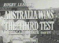 3rd Test 1950 - St George rugby league history