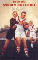 Saints Beer Poster - St George rugby league history