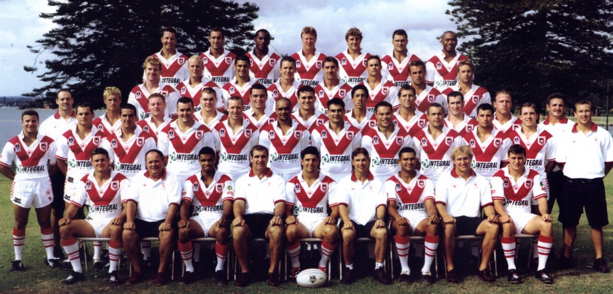 Dragons Squad 2002 - St George rugby league history